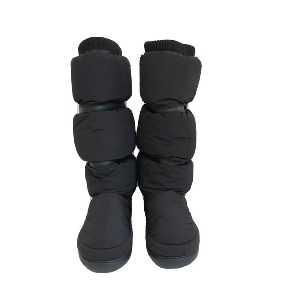 UGG CLASSIC MAXI ULTRA TALL BLACK PULL ON PUFF BOOTS US 7 / EU 38 / UK 5 - Picture 3 of 5